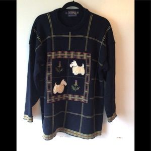 Vintage Acorn sweater Made in England cotton sweater SZ XL